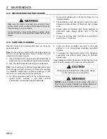 Предварительный просмотр 22 страницы Jacobsen 67945 - LF 3400 Parts & Maintenance Manual