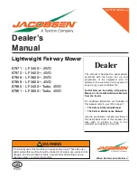 Предварительный просмотр 1 страницы Jacobsen 67958 - LF 3800 Dealer'S Manual