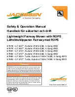 Jacobsen 67981 - LF 570 Safety & Operation Manual предпросмотр