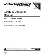 Jacobsen 69158 Operation Manual preview