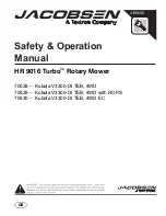 Jacobsen 70528 Safety & Operation Manual предпросмотр