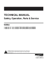 Jacobsen 744853D Technical Manual preview