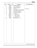 Предварительный просмотр 25 страницы Jacobsen D1105-E4B Parts Manual