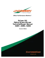 Предварительный просмотр 1 страницы Jacobsen Eclipse 322 Repair Manual