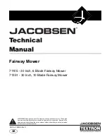 Jacobsen Fairway 71105 Technical Manual предпросмотр