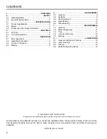 Preview for 2 page of Jacobsen Fairway 71105 Technical Manual