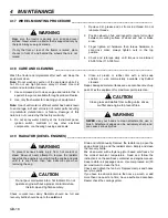 Предварительный просмотр 18 страницы Jacobsen Groom Master II 88009 Parts & Maintenance Manual