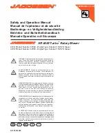 Jacobsen HR 4600 Turbo Safety And Operation Manual предпросмотр