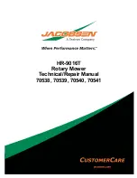 Предварительный просмотр 1 страницы Jacobsen HR-9016T 70541 Technical/Repair Manual