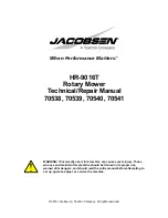 Предварительный просмотр 3 страницы Jacobsen HR-9016T 70541 Technical/Repair Manual