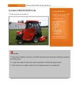 Jacobsen HR6010 ROPS Cab Operator'S Manual preview