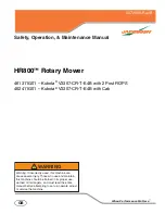 Preview for 1 page of Jacobsen HR800 Safety, Operation & Maintenance Manual