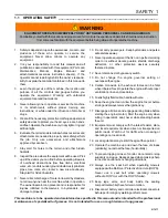 Preview for 3 page of Jacobsen KUBOTA V2403-M-T Safety & Operation Manual