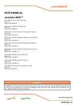 Jacobsen LBMA405 Parts Manual предпросмотр