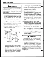 Предварительный просмотр 24 страницы Jacobsen LF-100 Operator'S Manual