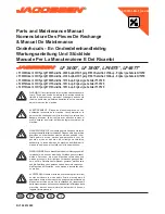 Предварительный просмотр 1 страницы Jacobsen LF 3800 Parts And Maintenance Manual