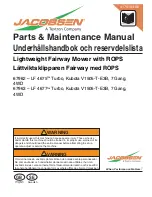 Jacobsen LF 4675 TURBO Parts & Maintenance Manual preview