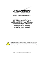 Preview for 3 page of Jacobsen LF 550 Technical/Repair Manual