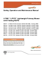 Jacobsen LF550-H-T4F Safety, Operation And Maintenance Manual preview