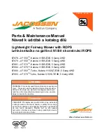 Предварительный просмотр 1 страницы Jacobsen Lightweight Fairway 67978 - LF 550 Parts & Maintenance Manual