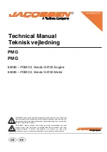 Jacobsen PGM 22 Technical Manual preview