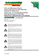 Jacobsen ransomes frontline 930 Parts And Maintenance Manual preview