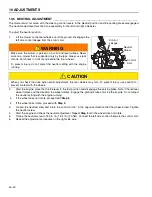 Предварительный просмотр 50 страницы Jacobsen Standing Zero Turn Rotary Mower ZT90023 Safety, Operation & Maintenance Manual