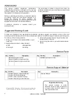 Предварительный просмотр 2 страницы Jacobsen Super LF 1880 Fairway 67955 Parts & Maintenance Manual