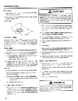 Предварительный просмотр 12 страницы Jacobsen SV 3422 Gas Operator'S Manual