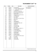 Предварительный просмотр 59 страницы Jacobsen tournament cut 22 Technical Manual