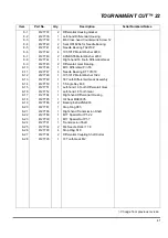 Предварительный просмотр 65 страницы Jacobsen tournament cut 22 Technical Manual