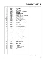 Предварительный просмотр 73 страницы Jacobsen tournament cut 22 Technical Manual