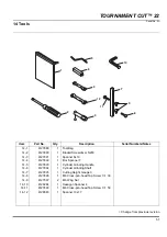 Предварительный просмотр 75 страницы Jacobsen tournament cut 22 Technical Manual