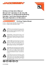 Jacobsen Tri-King 1900D Safety And Operation Manual предпросмотр