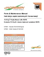 Jacobsen Tri King 67069 Parts & Maintenance Manual preview