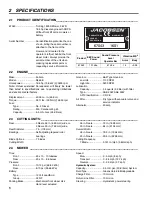 Предварительный просмотр 6 страницы Jacobsen Tri King Triplex Mower Parts & Maintenance Manual