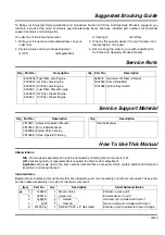 Preview for 3 page of Jacobsen Tri-King Triplex Parts And Maintenance Manual