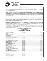 Preview for 3 page of Jacobsen TURFCAT-623D Setup, Parts & Maintenance Manual