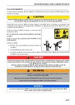 Предварительный просмотр 99 страницы Jacobsen ZB Series Safety, Operation And Maintenance Manual