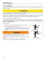 Предварительный просмотр 44 страницы Jacobsen Zero Turn Rotary Mower Safety, Operation & Maintenance Manual