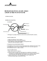 Preview for 1 page of Jacques Lemans 3- HAND AUTOMATIC WATCH WITH DATE Instruction Manual