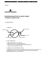 Preview for 1 page of Jacques Lemans 3- HAND AUTOMATIC WATCH Instruction Manual