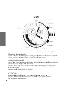 Предварительный просмотр 9 страницы Jacques Lemans U-29 Instruction Manual