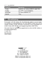 Preview for 85 page of Jacques Seban HAIRCUT TH33 User Manual