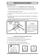 Preview for 29 page of Jacto CONDOR B-12 Operator'S Manual