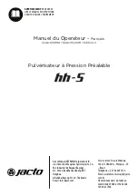 Предварительный просмотр 14 страницы Jacto hh-5 Operator'S Manual