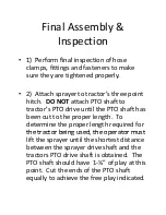 Preview for 32 page of Jacto J400CHT Assembly Instructions Manual