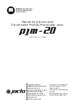 Preview for 43 page of Jacto pjm-20 Operator'S Manual