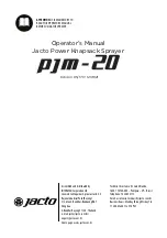 Preview for 86 page of Jacto pjm-20 Operator'S Manual