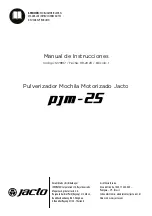 Предварительный просмотр 79 страницы Jacto pjm-25 Operator'S Manual